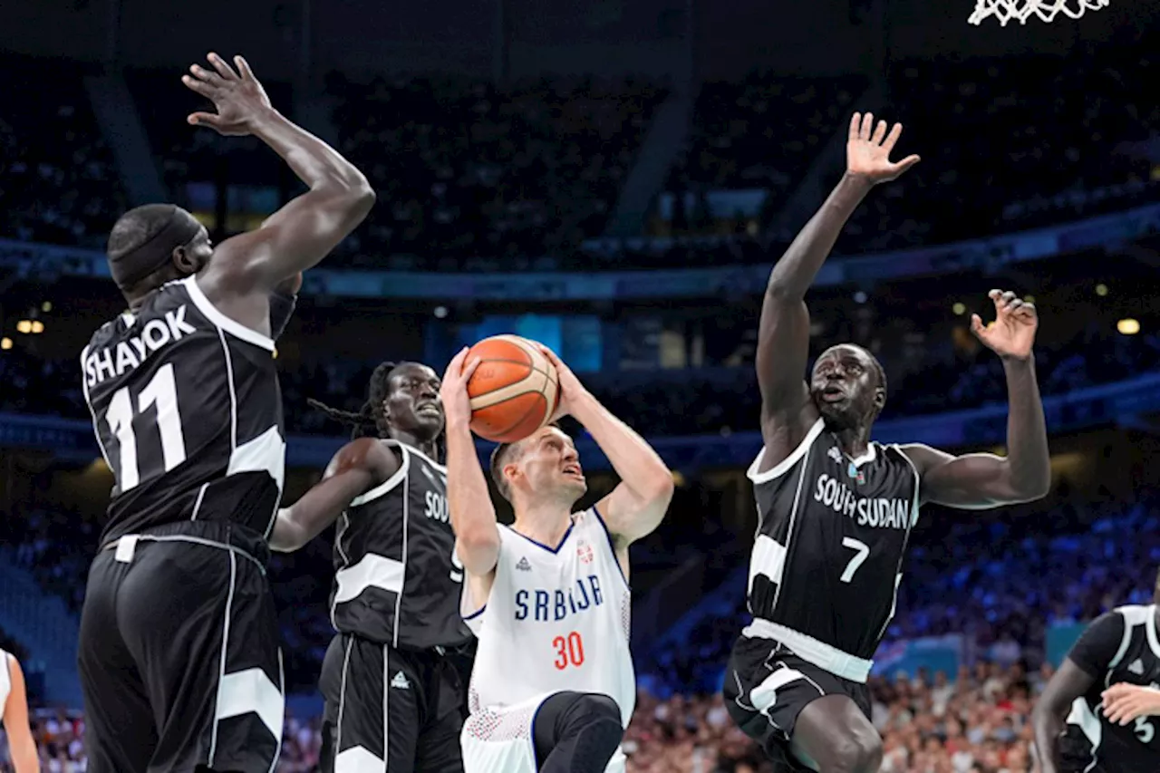 South Sudan questions foul discrepancy, accuses Olympic refs of bias after loss to Serbia