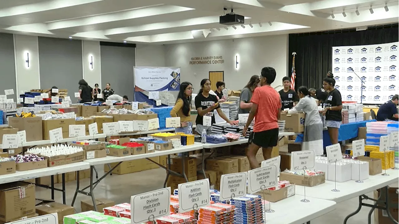 HC4A and Shalom Austin unite for their 13th annual school supply event in Austin