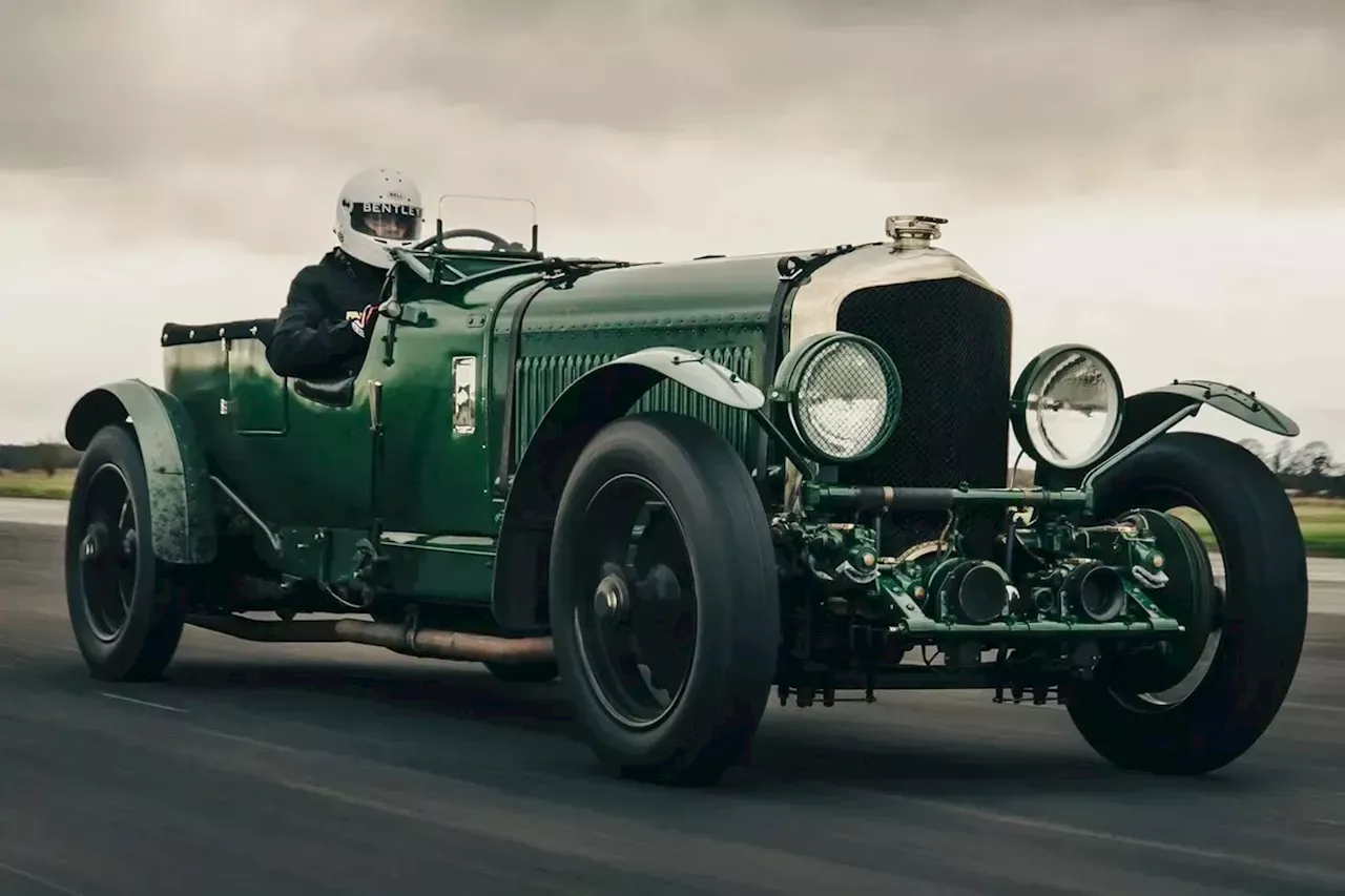 Bentley recria clássico Speed Six, vencedor das 24h de LeMans em 1930; veja