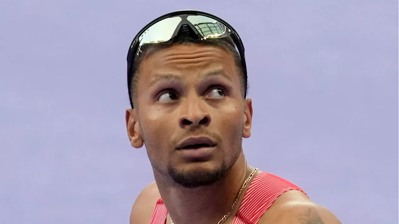 Canada's Andre De Grasse fails to qualify for men's 100-metre final in Paris