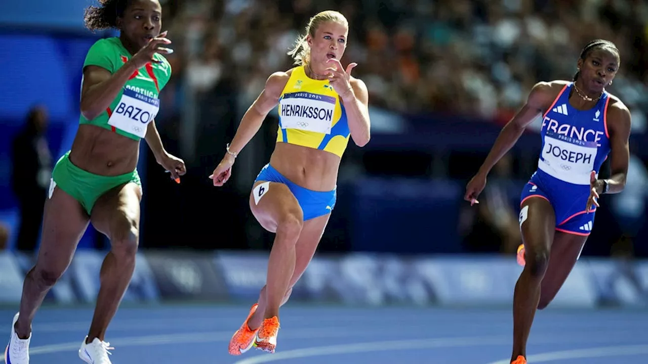 Julia Henriksson slår svenskt rekord på 200 meter