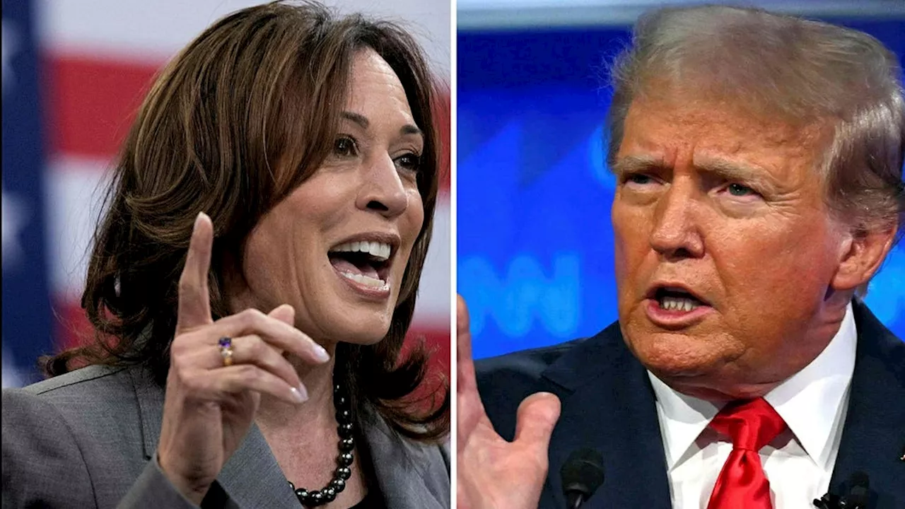 Ordkrig om tv-debatt mellan Kamala Harris och Donald Trump