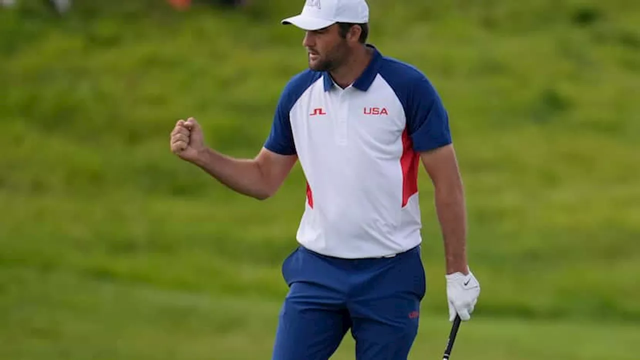 Scottie Scheffler wins Olympic gold medal with late birdie barrage