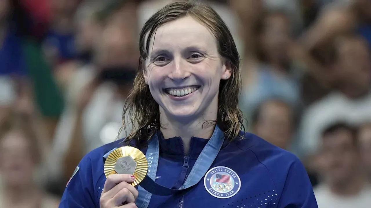 Katie Ledecky swims into history with freestyle victory at Paris Olympics