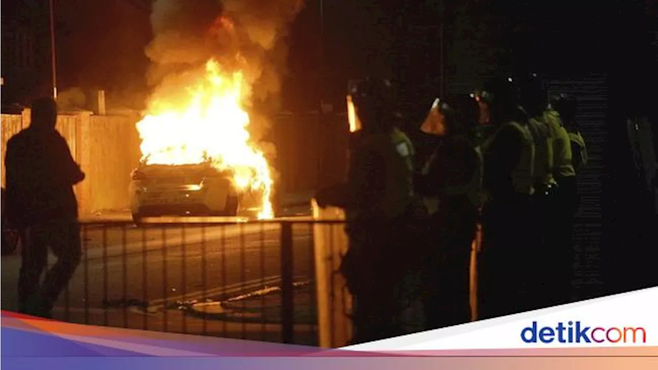 Inggris Memanas, Toko Terbakar hingga Hotel Dirusak Massa!