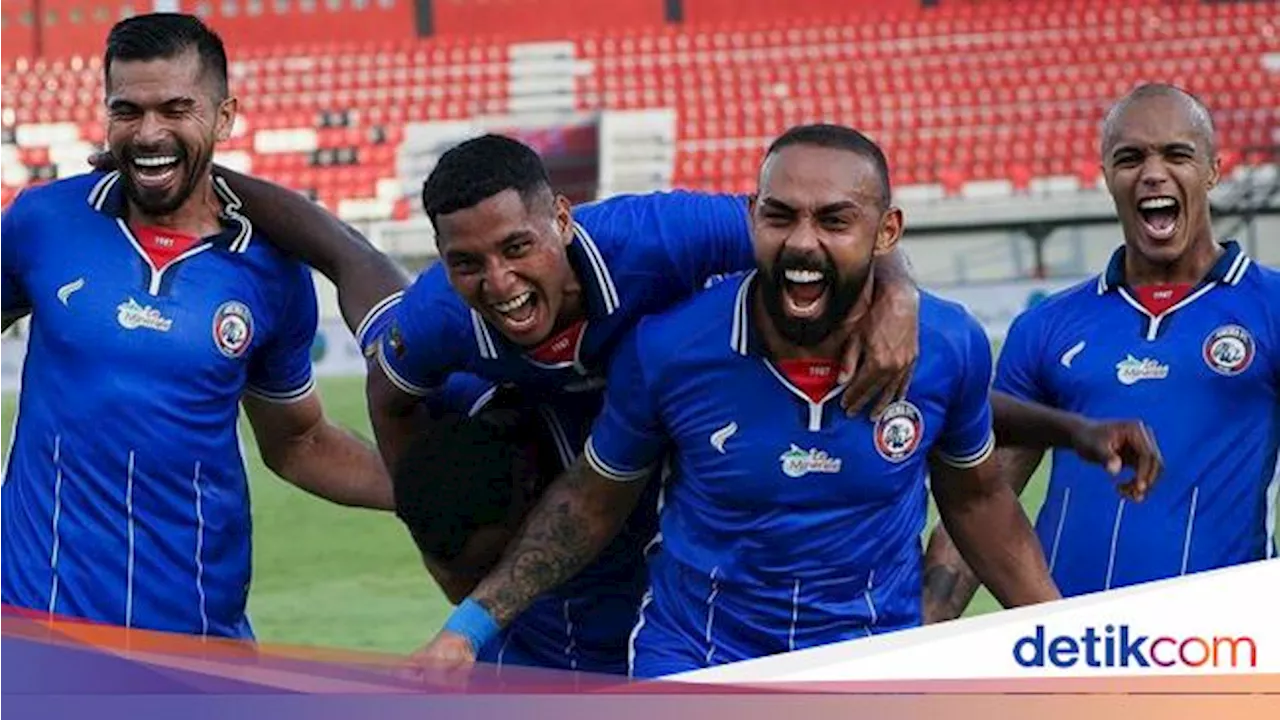 Piala Presiden: Selalu Menang Atas Borneo, Arema Ogah Jemawa