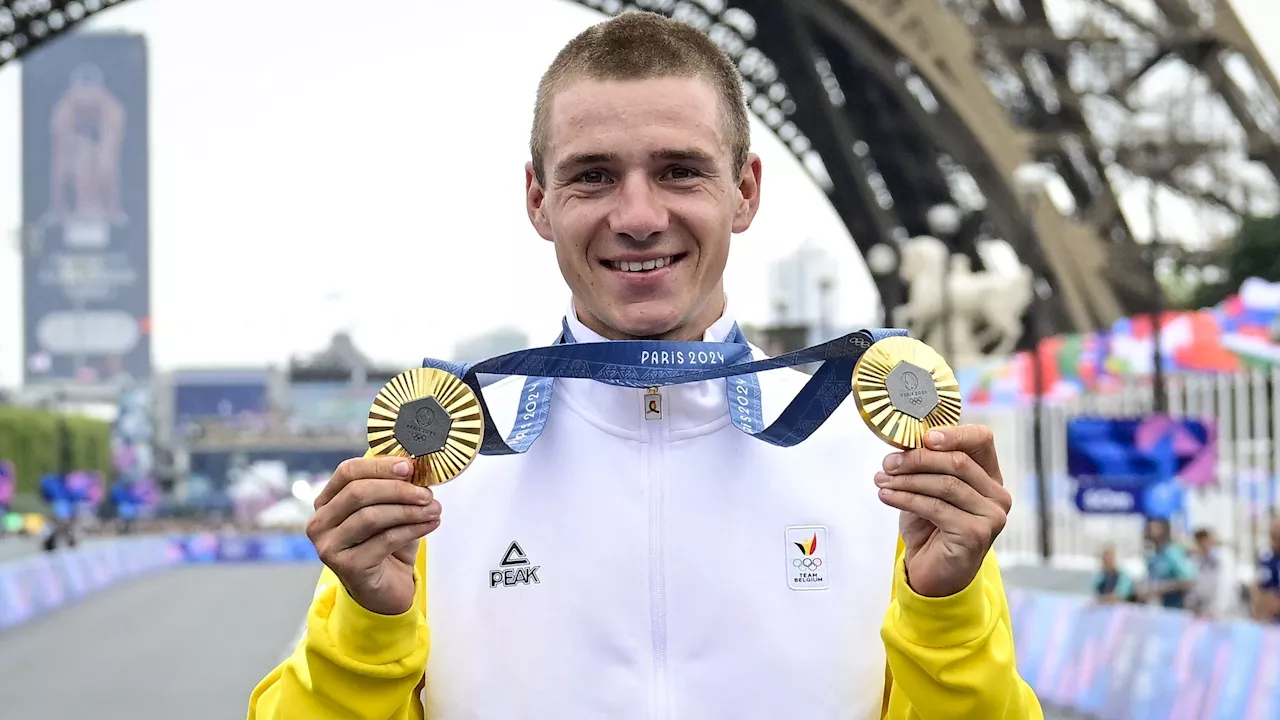  Remco Evenepoel: Der kleine Kannibale schreibt Geschichte mit Doppel-Gold im Radsport in Paris