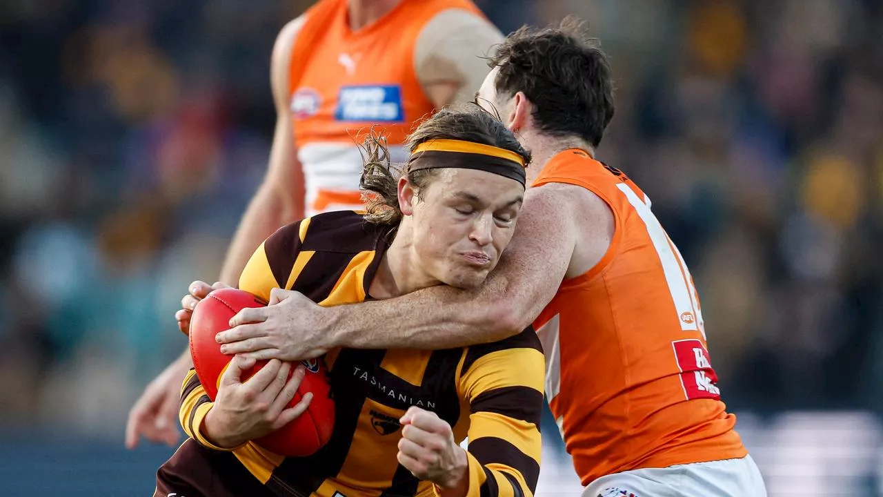 LIVE AFL: Scorching Hawks seek sweep of GWS in nation’s capital... but Giant threat is ‘dialed in’