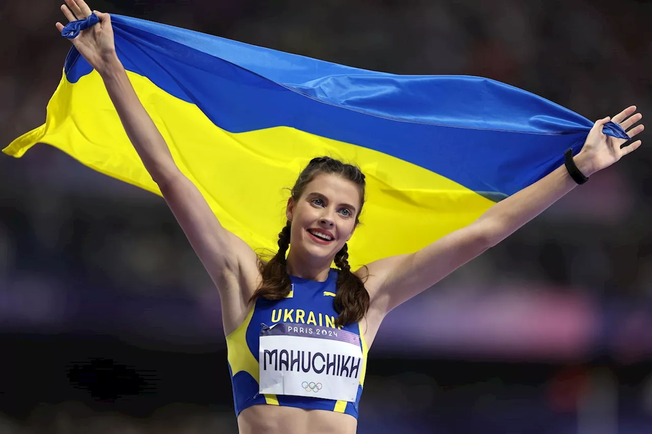 Paris Olympics: High jumper Yaroslava Mahuchikh wins Ukraine’s 1st individual gold of the Paris Olympics