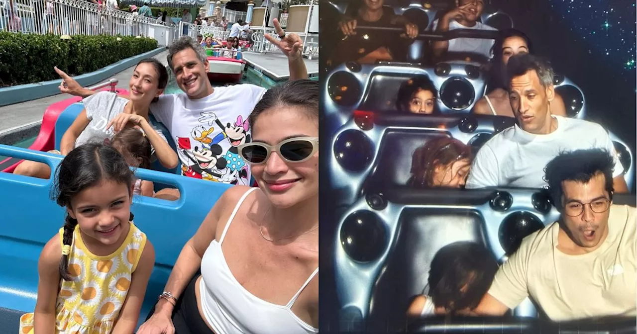 Anne Curtis, Erwan Heussaff visit California Disneyland with Solenn, Nico Bolzico