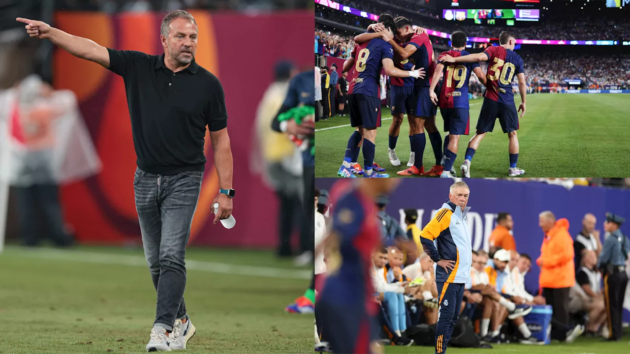 Hansi Flick and La Masia's kids are having fun! Winners & Losers as Barcelona edge Real Madrid in tense preseason Clasico