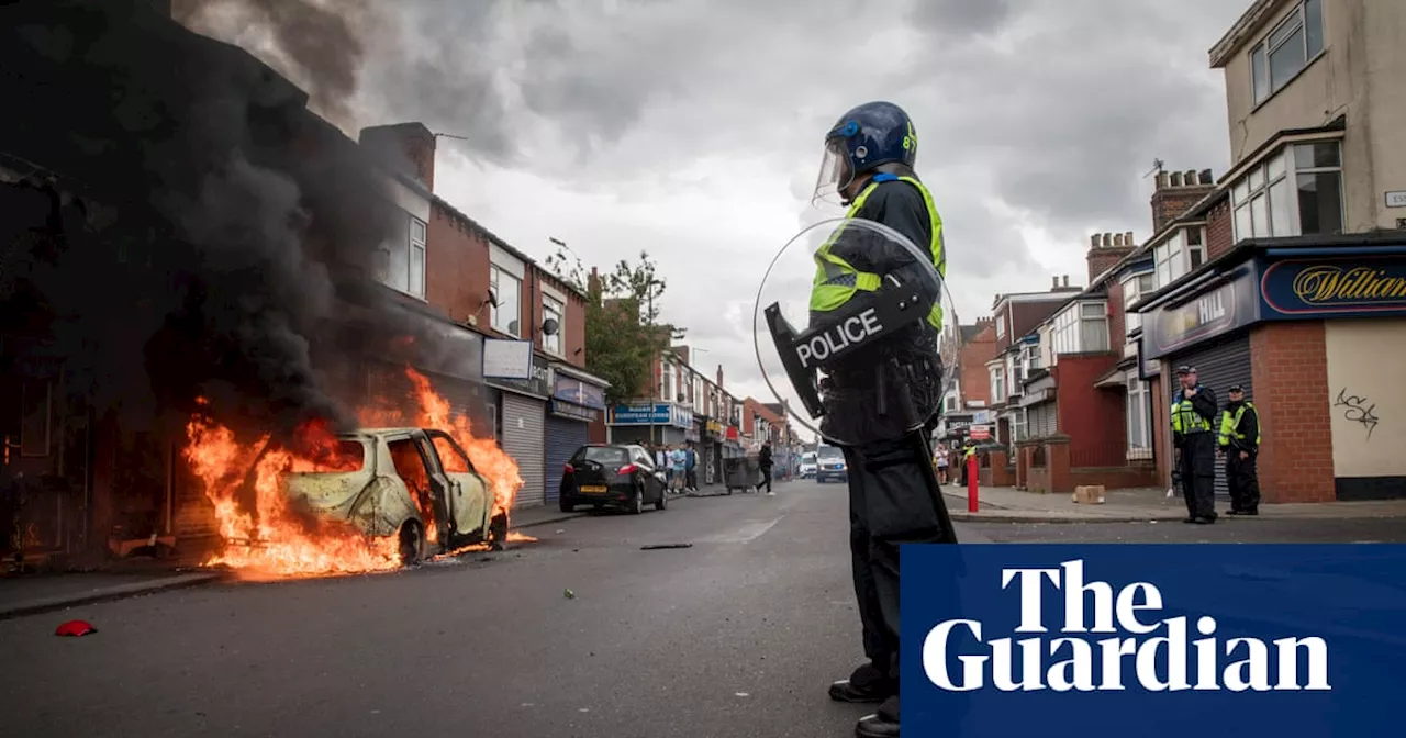 ‘That’s my car, you fascist thugs’: far-right rampage engulfs Middlesbrough