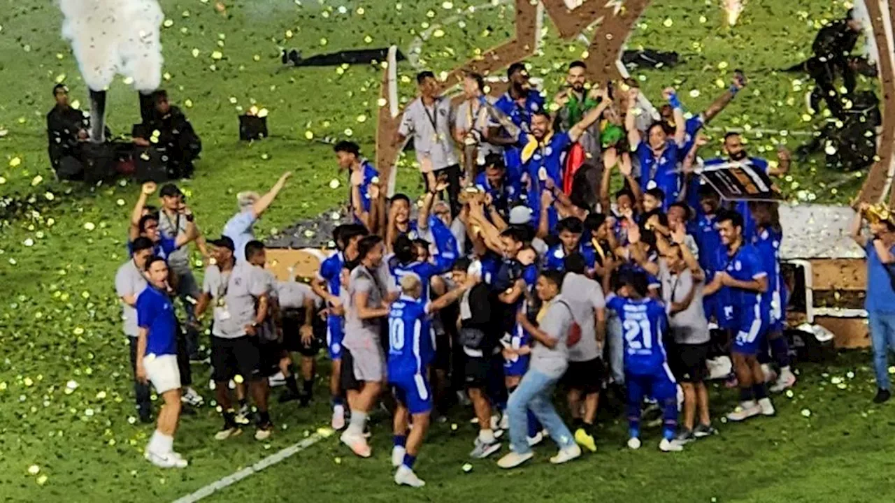 Juara Lagi, Arema FC Jadi Tim Tersukses di Piala Presiden