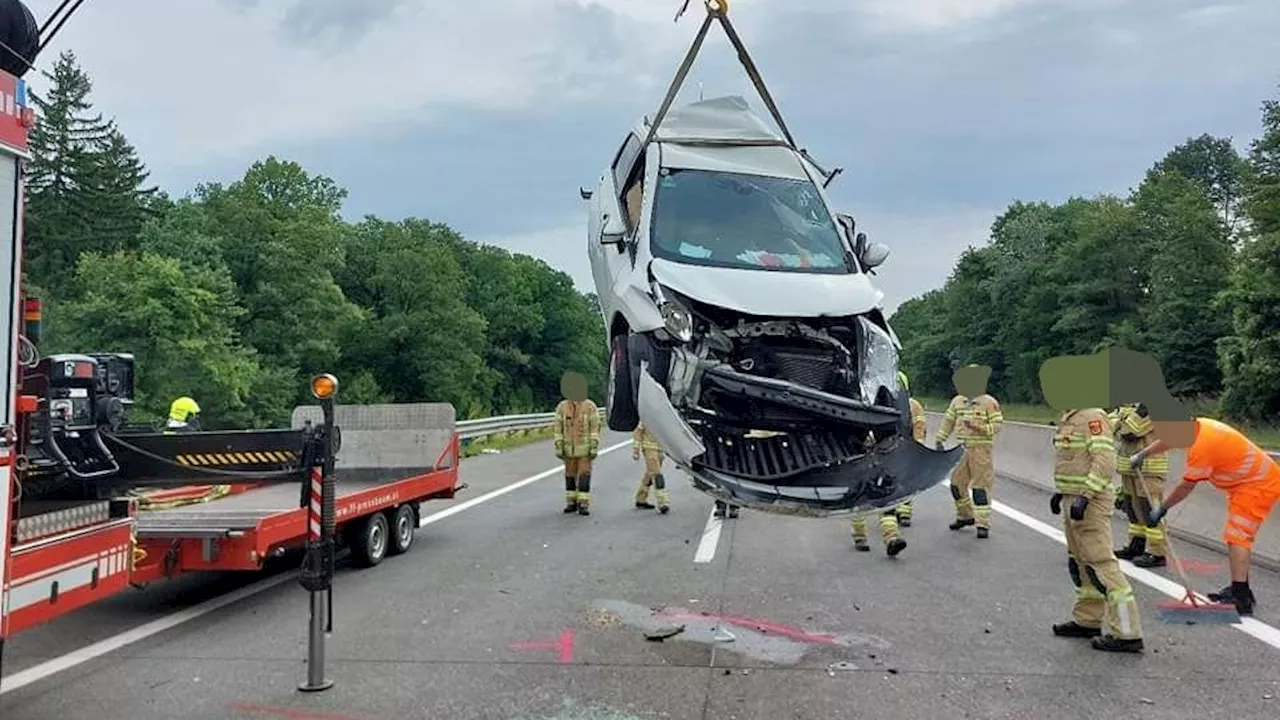  Schwerer Crash auf der A1 forderte Todesopfer