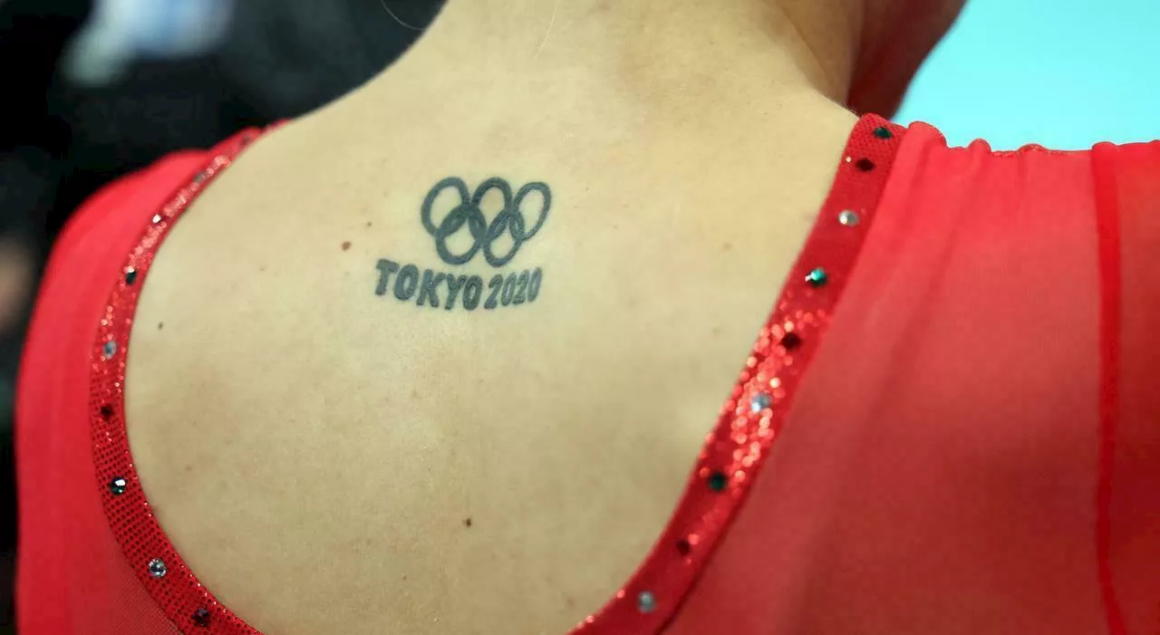 Olimpiadi Parigi, Alice D'Amato in gara mostra il tatuaggio di Tokyo 2020