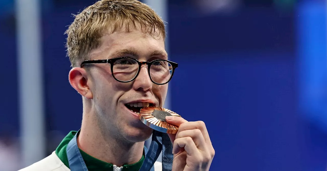 Daniel Wiffen claims to be most successful Irish Olympic swimmer of all time