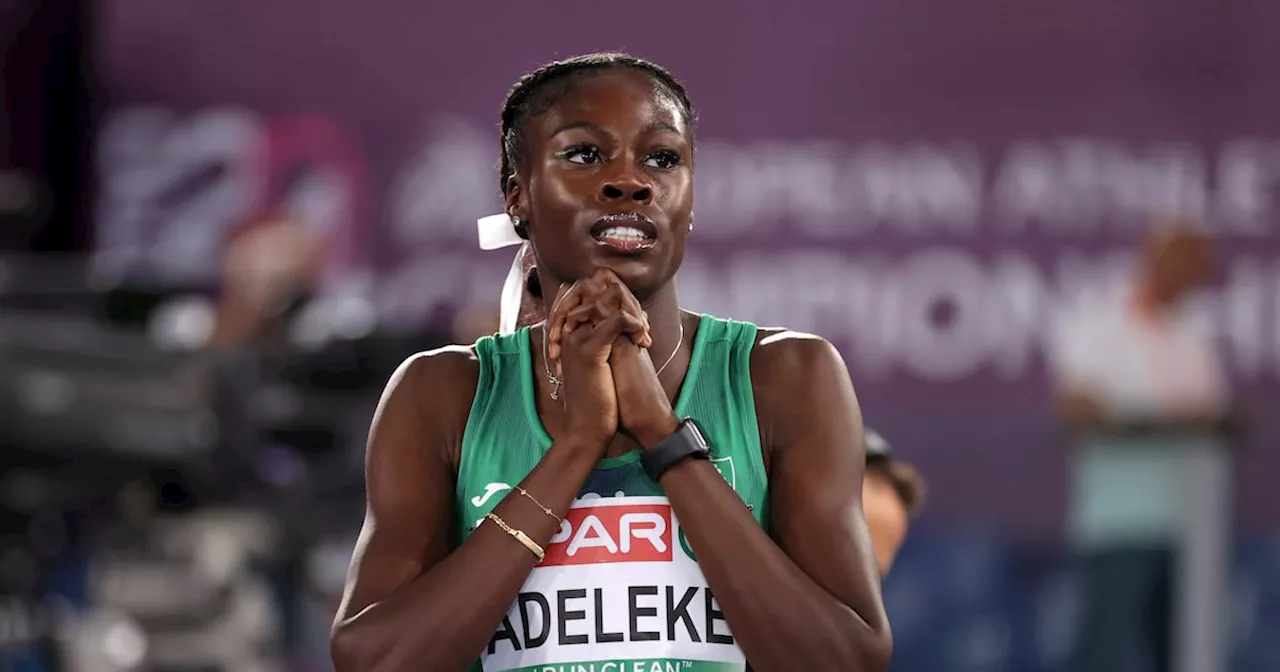 Rhasidat Adeleke sets out to join the Irish Olympic medal rush in Paris