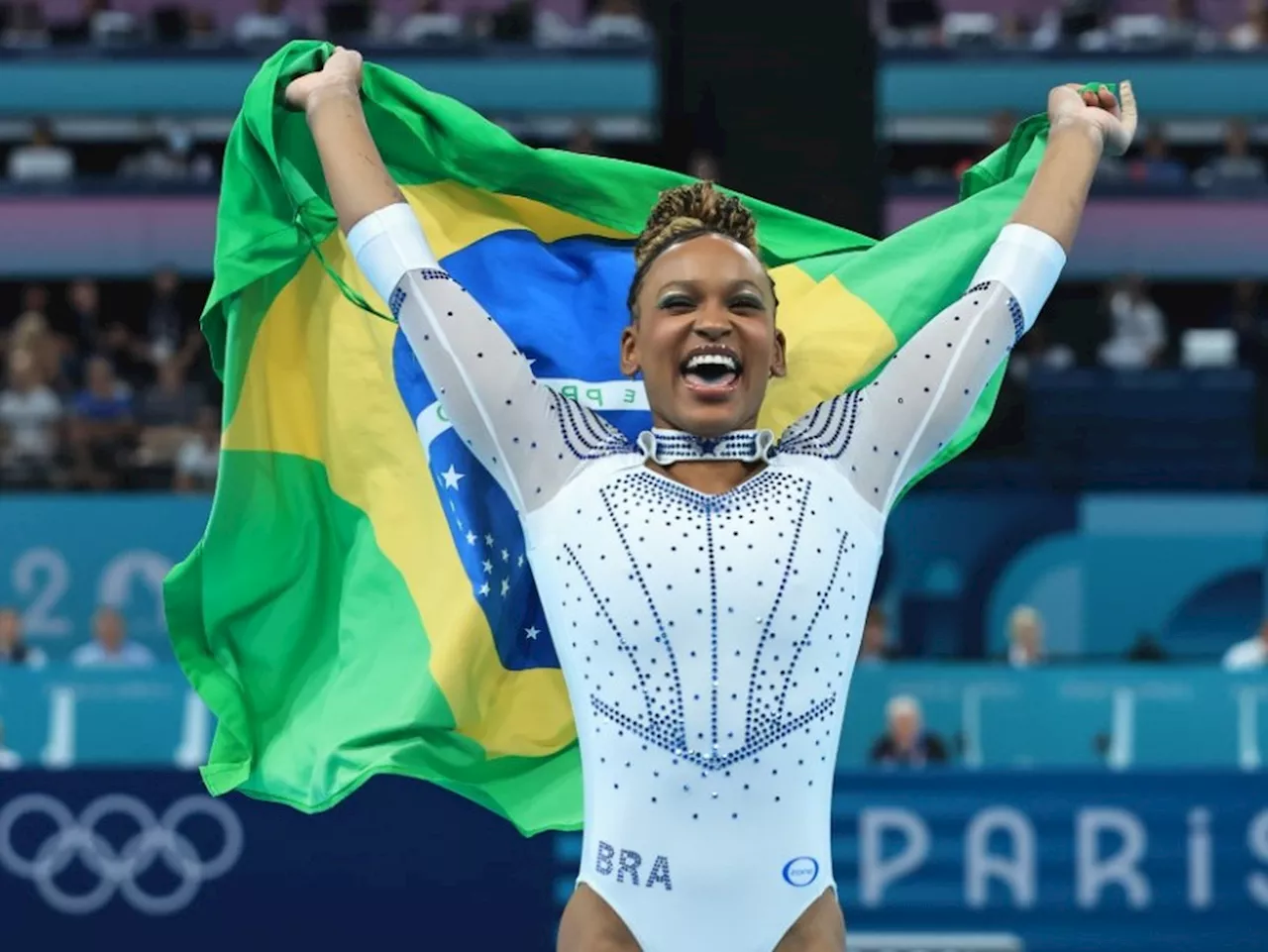 Olimpíadas: No salto, Rebeca Andrade garante mais uma medalha de prata em Paris-2024