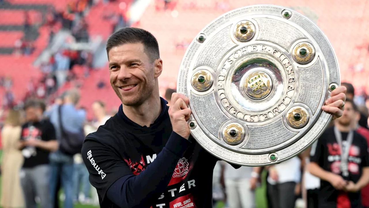 Xabi Alonso von Bayer Leverkusen ist Trainer des Jahres