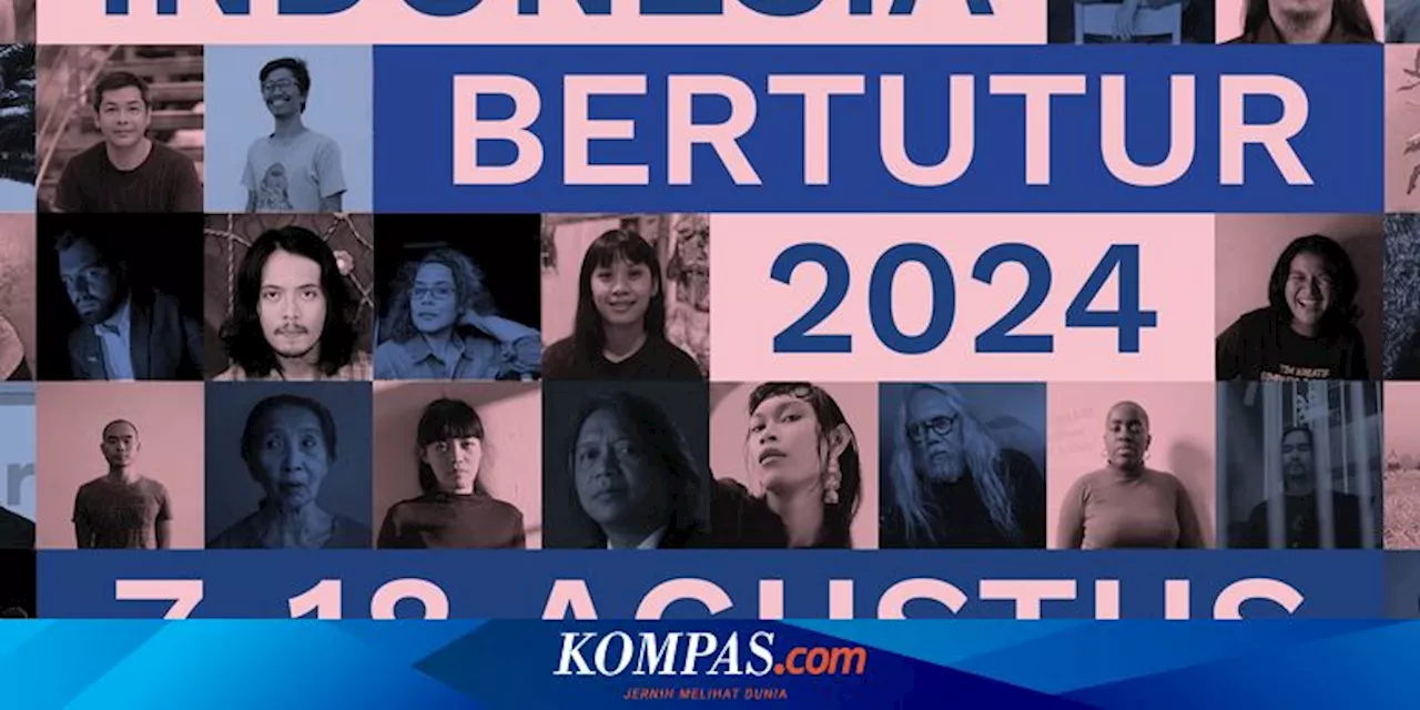 900 Seniman Ramaikan 'Indonesia Bertutur 2024', Gratis dan Terbuka untuk Umum