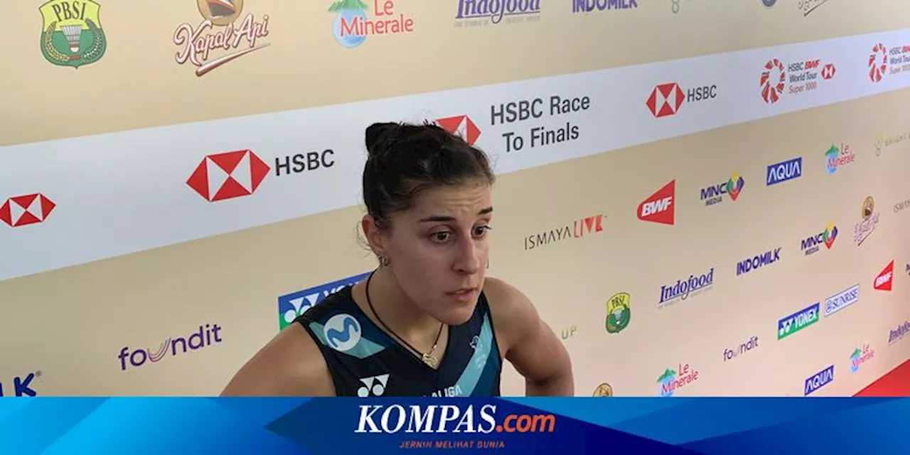 Mundur dari Semi Final Bulu Tangkis Olimpiade, Carolina Marin Terima Banyak Dukungan