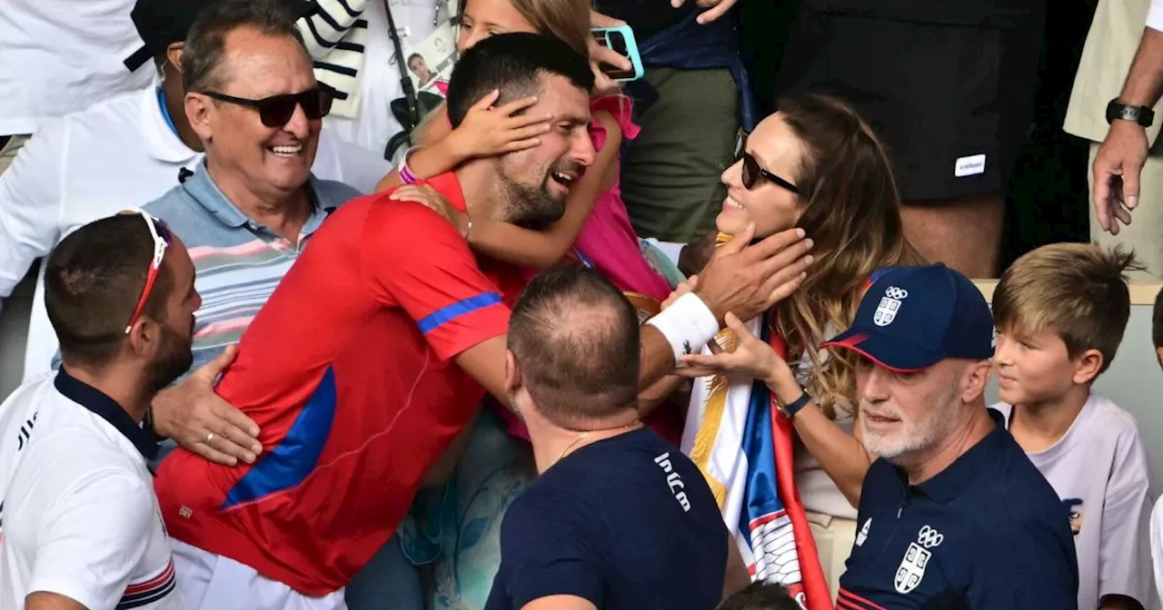 Emotionen pur bei Djokovic: Der Größte vergoldete seine Karriere