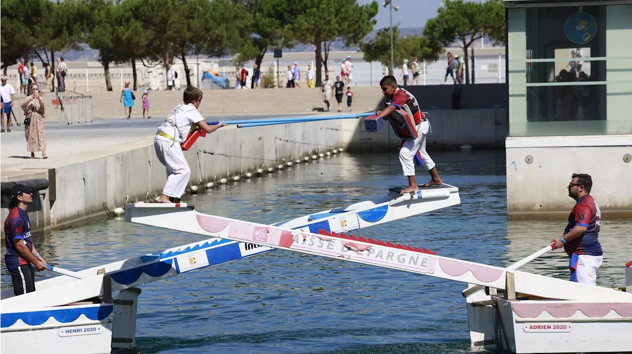 Un tournoi de joutes provençales à Marseille pour célébrer 'une histoire de famille'