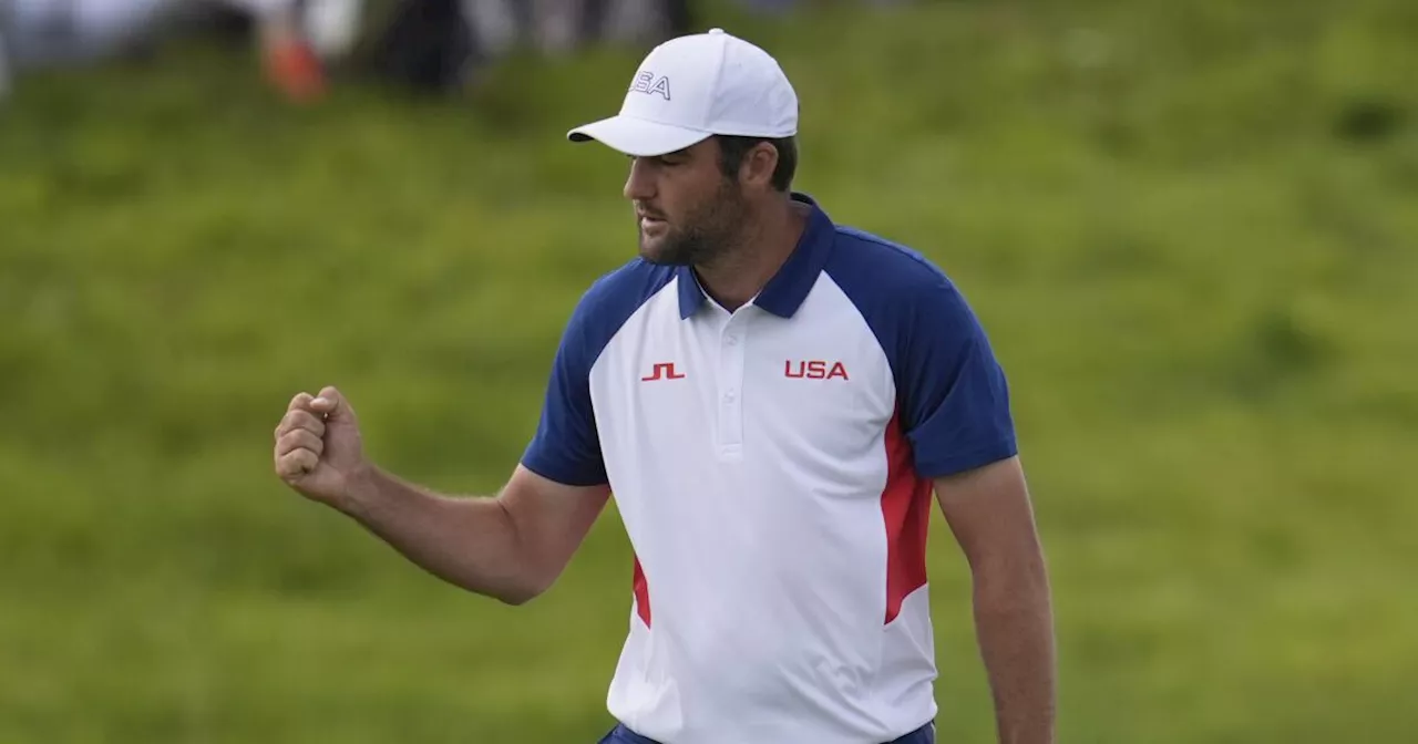 Scottie Scheffler's spectacular year continues with Olympic golf gold