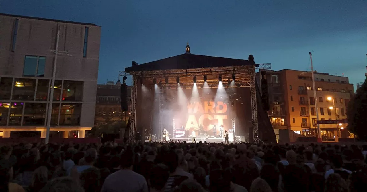 Five-star Yard Act homecoming show delights Millennium Square crowd