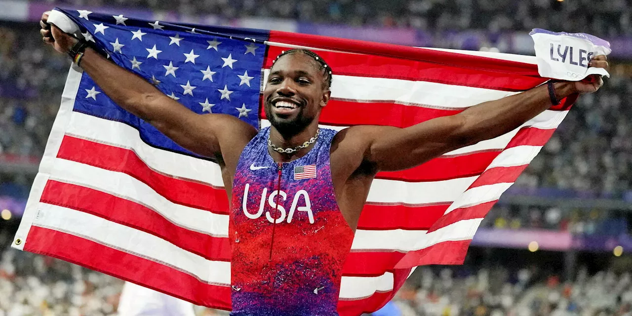 JO 2024 : l’Américain Noah Lyles remporte une incroyable finale du 100 m