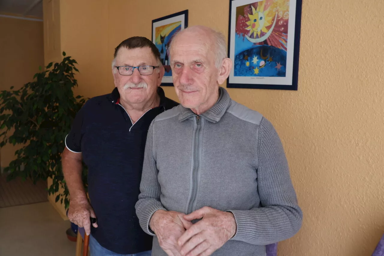 Originaires de la Somme, deux frères séparés depuis 70 ans se retrouvent à Lourdes