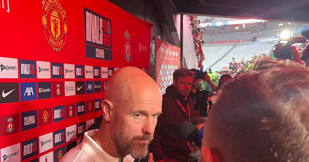 Manchester United manager Erik ten Hag makes major Jadon Sancho admission