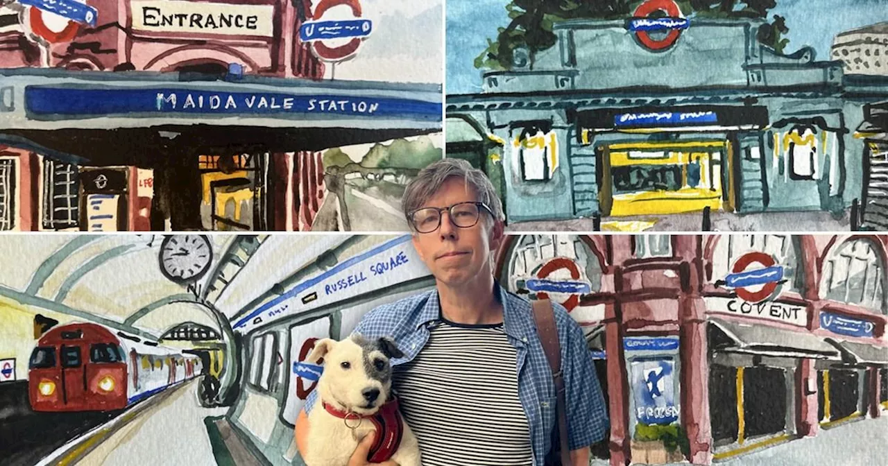 Tube painter reveals which Underground stations Londoners love the most