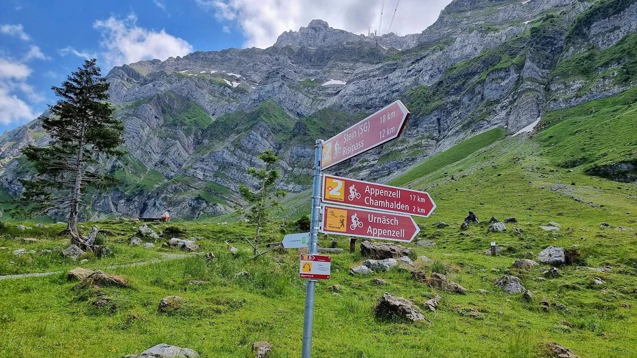 Deutscher Wanderer stürzt am Schweizer Säntis in den Tod