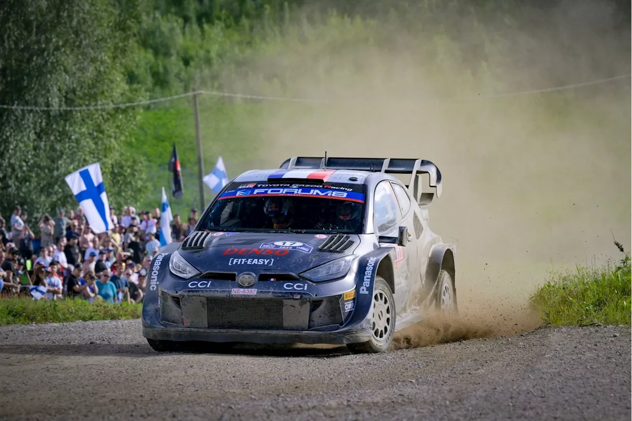 WRC Finland: Ogier clinches victory after Rovanpera rolls