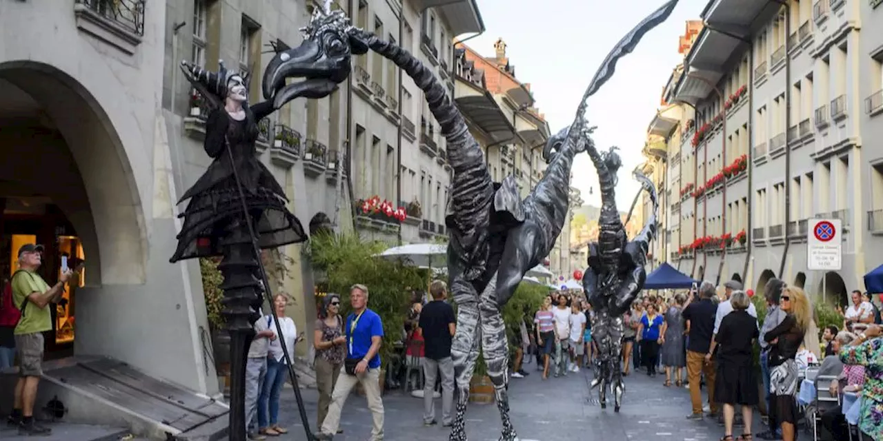 Strassenfestival Buskers nimmt Berner Altstadt in Beschlag