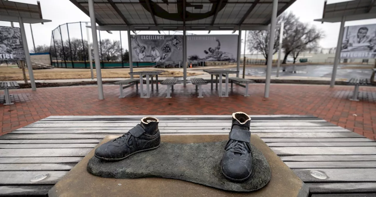 Kansas man sentenced to prison for stealing bronze Jackie Robinson statue