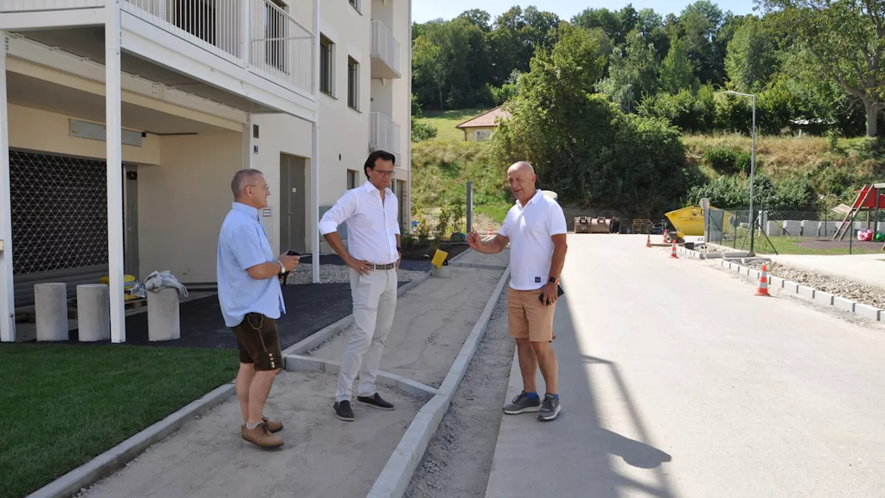 Straßenbauarbeiten im Wohnpark Pixendorf starten