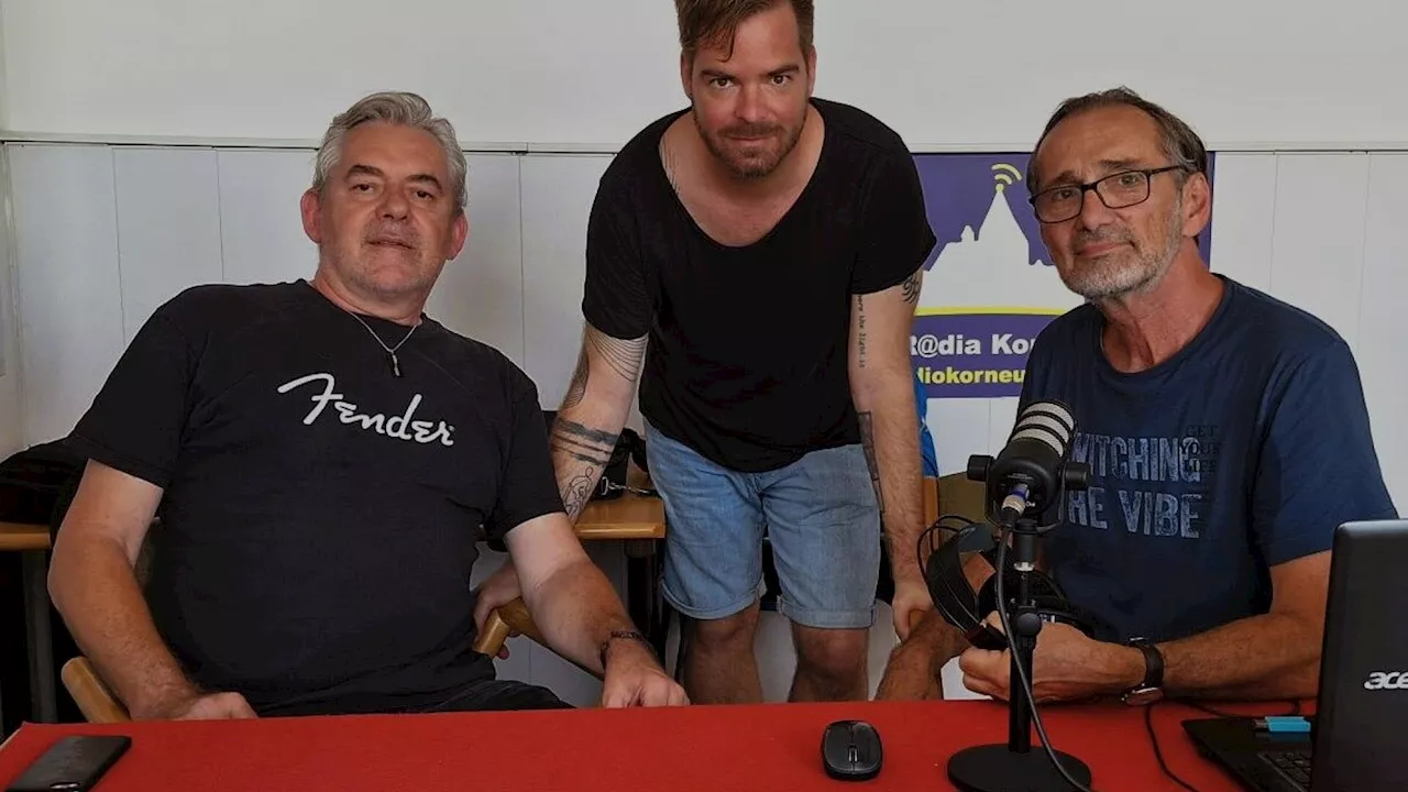 Zwei Stockerauer rocken die Korneuburger Sommerterrasse