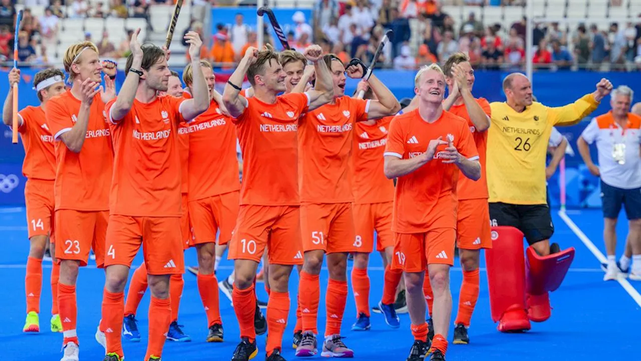 Hockeyers naar halve finales, waarin Spanje van oude bekende Caldas wacht