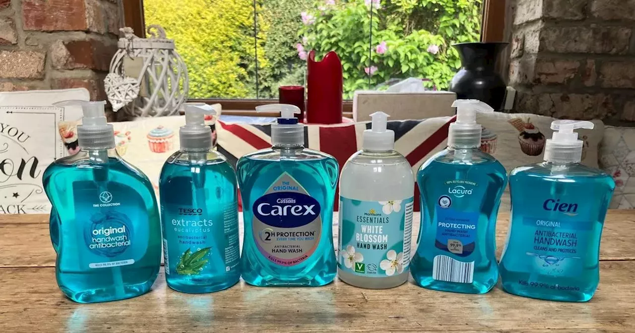 I tried six supermarket hand soaps - one was a clear winner