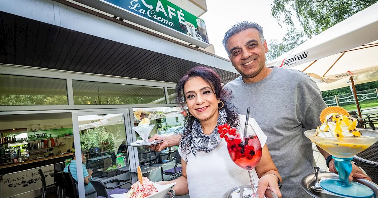 In diesem Bielefelder Eiscafé gibt es besondere Kaffeespezialitäten