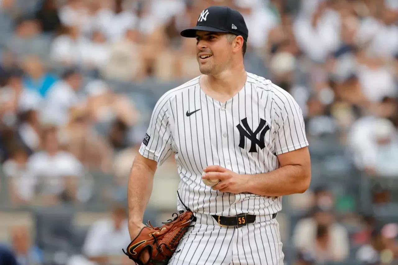 Carlos Rodon proving to be reliable piece of inconsistent Yankees rotation