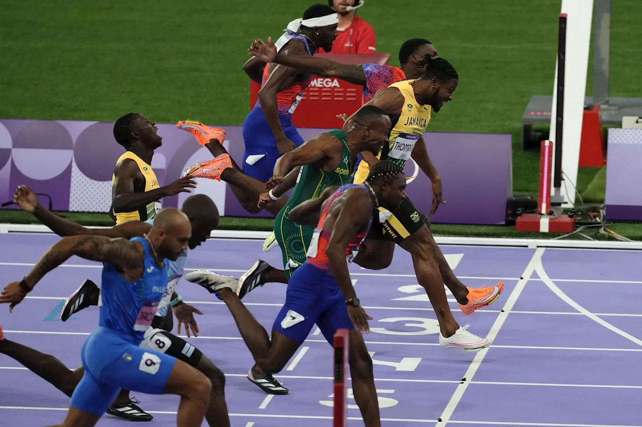 Noah Lyles captures Olympic gold in 100-meter in wild come-from-behind photo finish