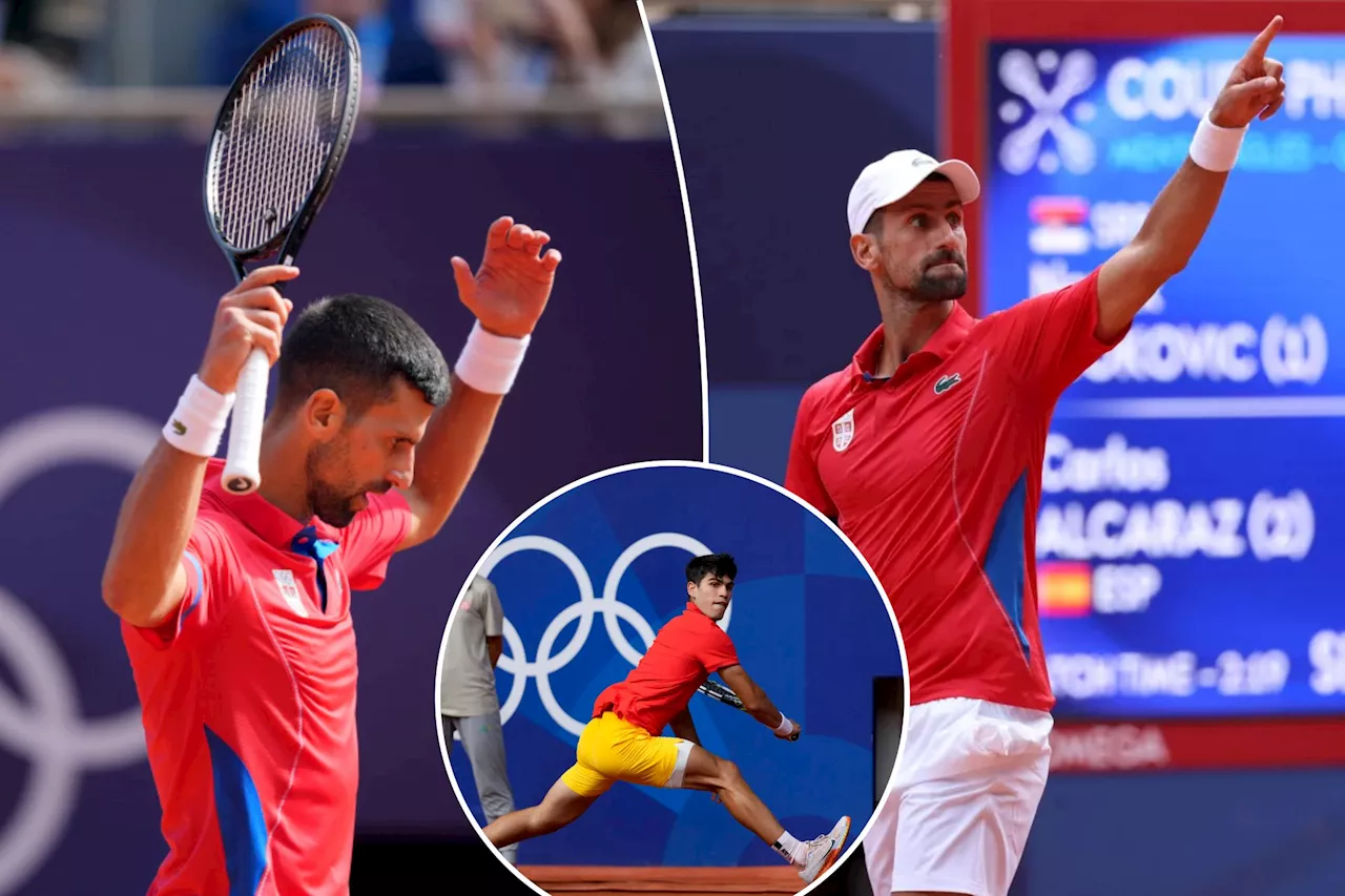 Novak Djokovic wins first Olympic gold over Carlos Alcaraz to complete Golden Slam