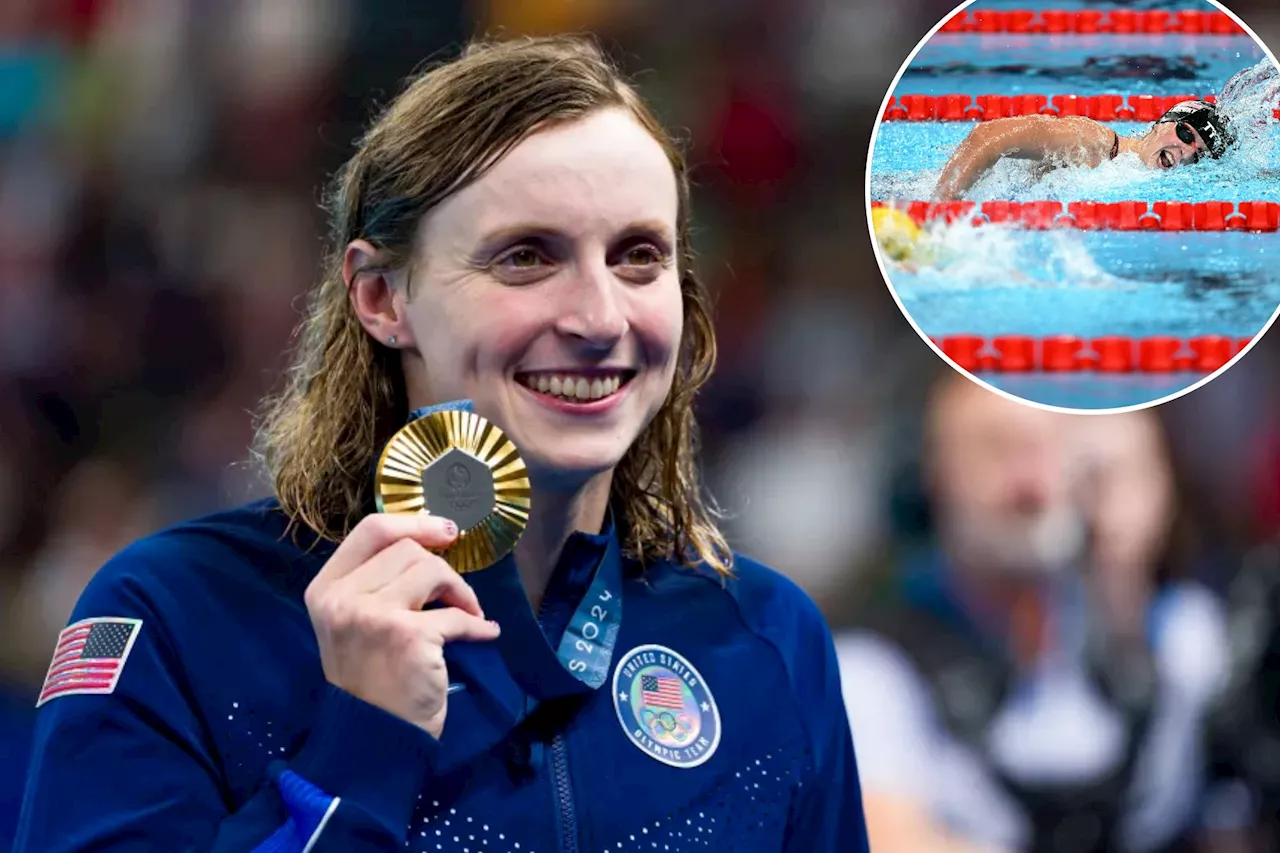 Why Katie Ledecky is 'dreading' the end of the Paris Olympics