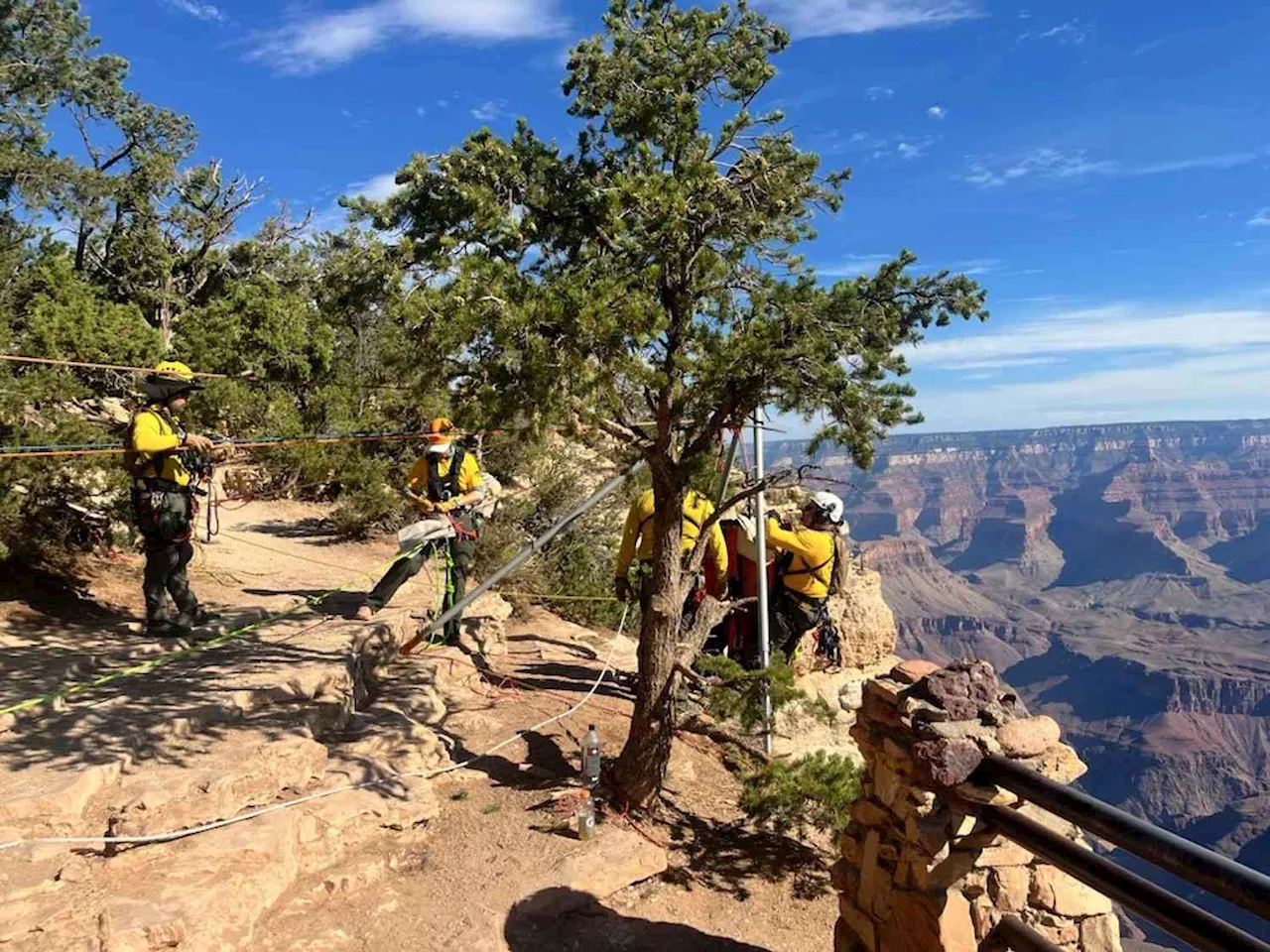 Man Dies After Attempting Illegal BASE Jump with a Parachute Off South Rim of Grand Canyon