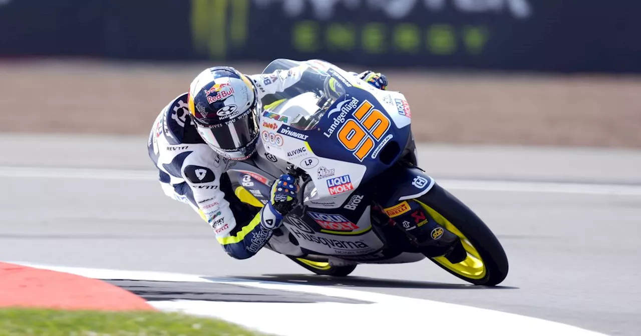 Podiumplek voor Collin Veijer na spectaculaire ontknoping Moto3 op Silverstone