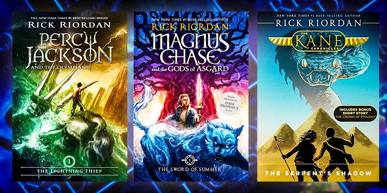 All 7 Rick Riordan Book Series, Ranked