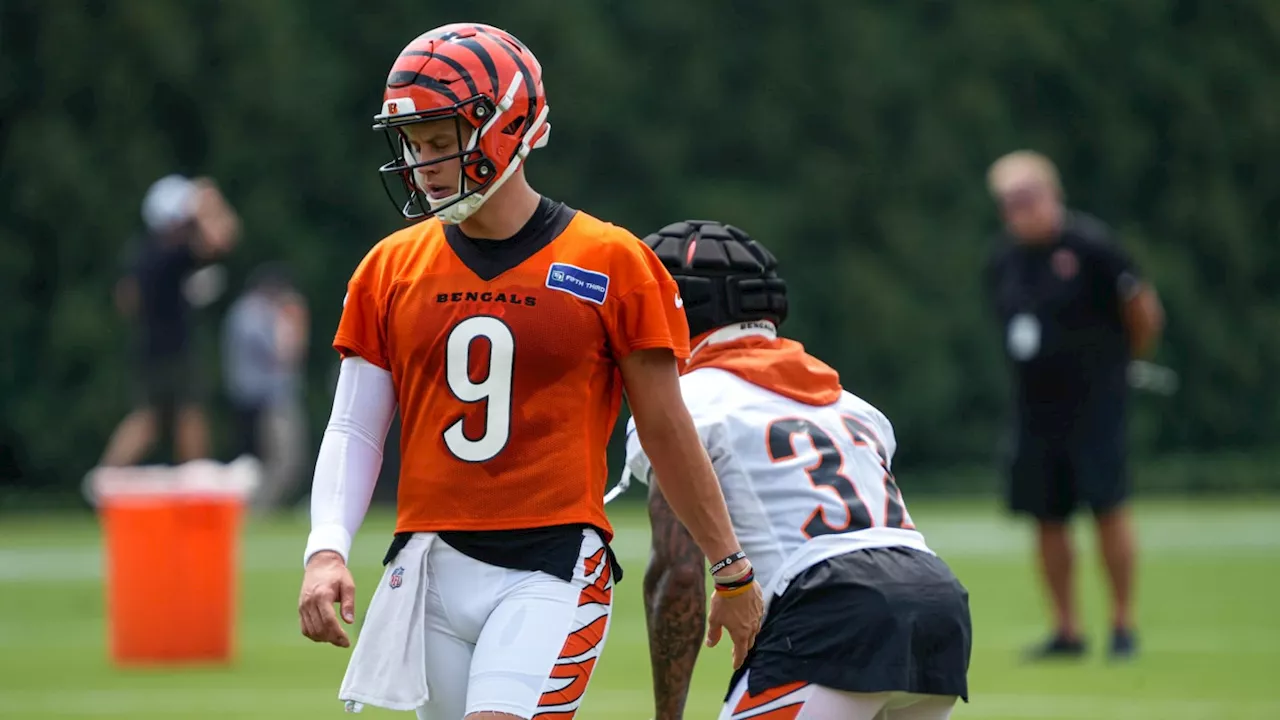 Joe Burrow Shares Big Praise for Bengals Rookie Offensive Tackle Amarius Mims